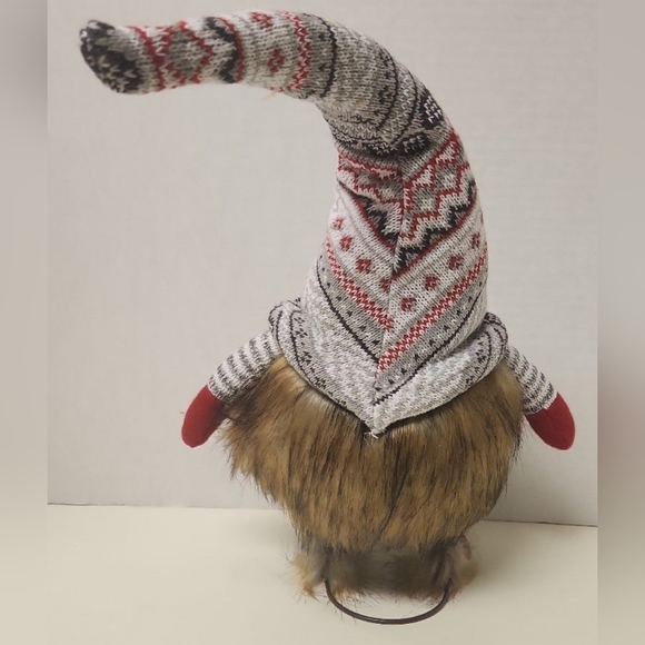 Bouncy Bobble Nordic Holiday Gnome Decoration - Picture 3 of 5